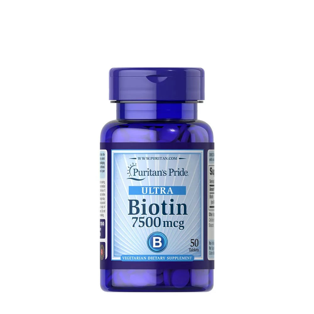 Biotina Puritans Pride 7500mcg