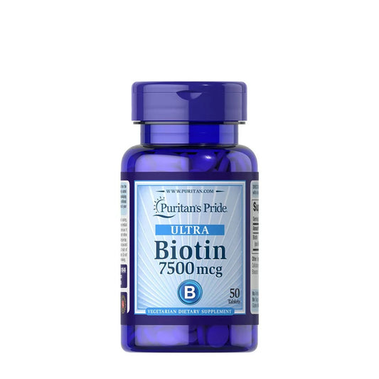 Biotina Puritans Pride 7500mcg