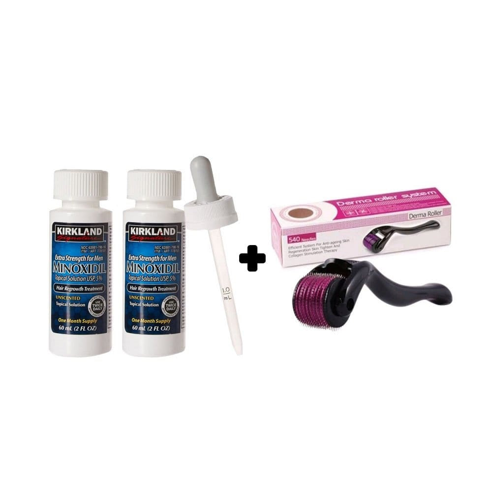 Pack Minoxidil 1 + Derma Roller