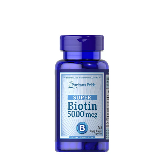 Biotina Puritans Pride 5000mcg